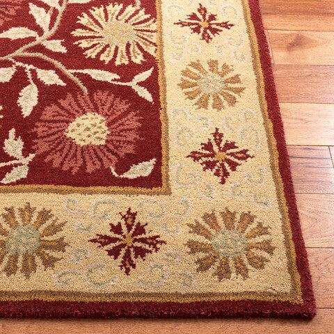 Safavieh Heritage 70A Rug, HG970A - Red / Beige