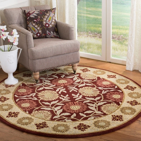 Safavieh Heritage 70A Rug, HG970A - Red / Beige
