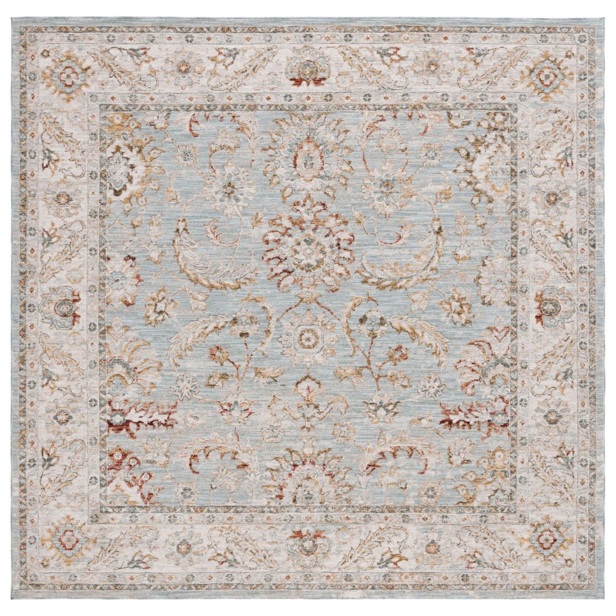 Safavieh Hamilton 108 Rug, HLT108 - Blue / Gold
