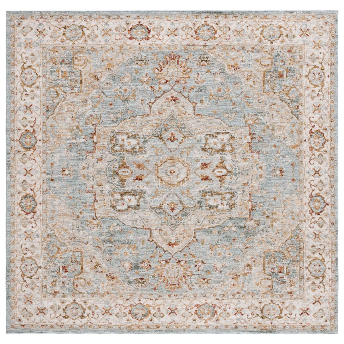 Safavieh Hamilton 110 Rug, HLT110 - Blue / Grey