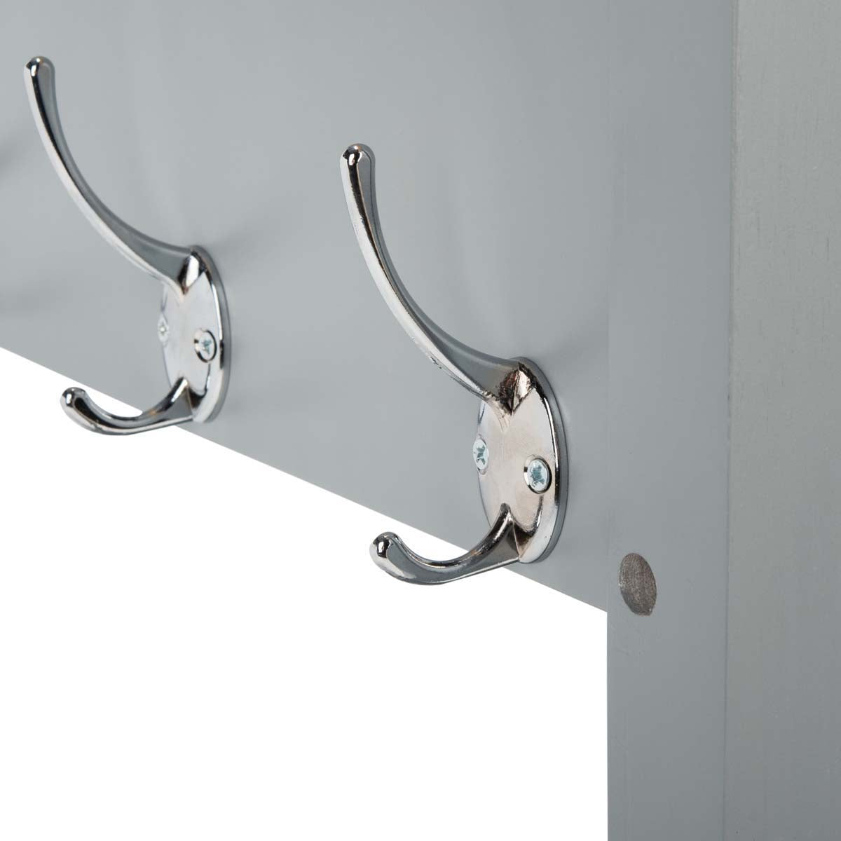 Safavieh Locklyn 1 Door 2 Drawer 2 Shelf Kitchen Cart , KCH8703 - Grey / Natural