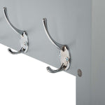 Safavieh Locklyn 1 Door 2 Drawer 2 Shelf Kitchen Cart , KCH8703 - Grey / Natural