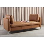 Safavieh Couture Tatianna Leather Bench - Light Brown
