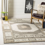 Safavieh Kenya 313 Rug, KNY313 - Ivory / Brown