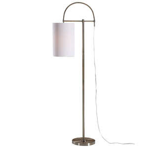 Decor Market Arc Floor Lamp - Antique Brushed Brass
