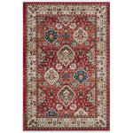 Lauren Ralph Lauren Ariel Rug, LRL1255 - RED / BEIGE