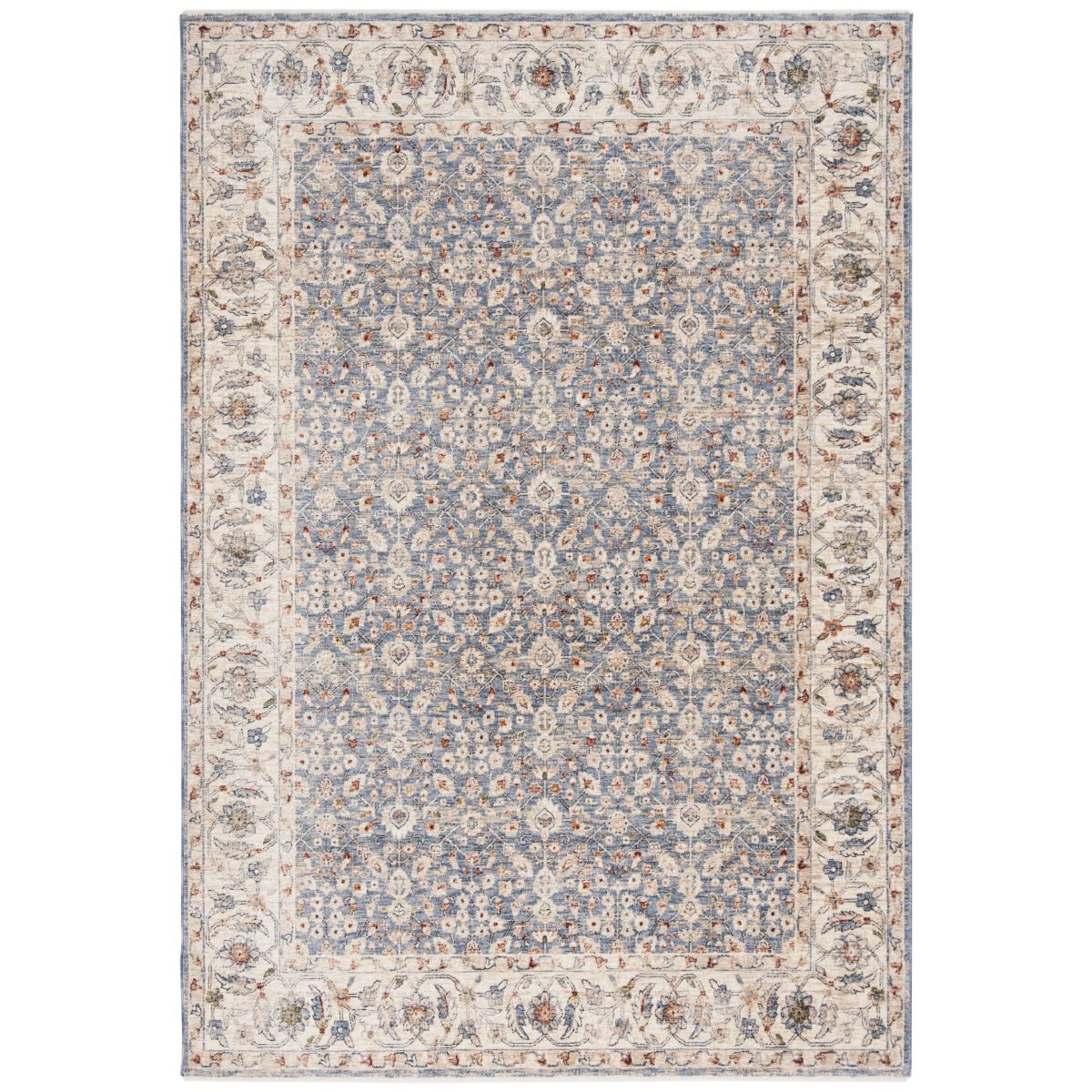 Lauren Ralph Lauren Helena Rug, LRL1345 - IVORY / BLUE