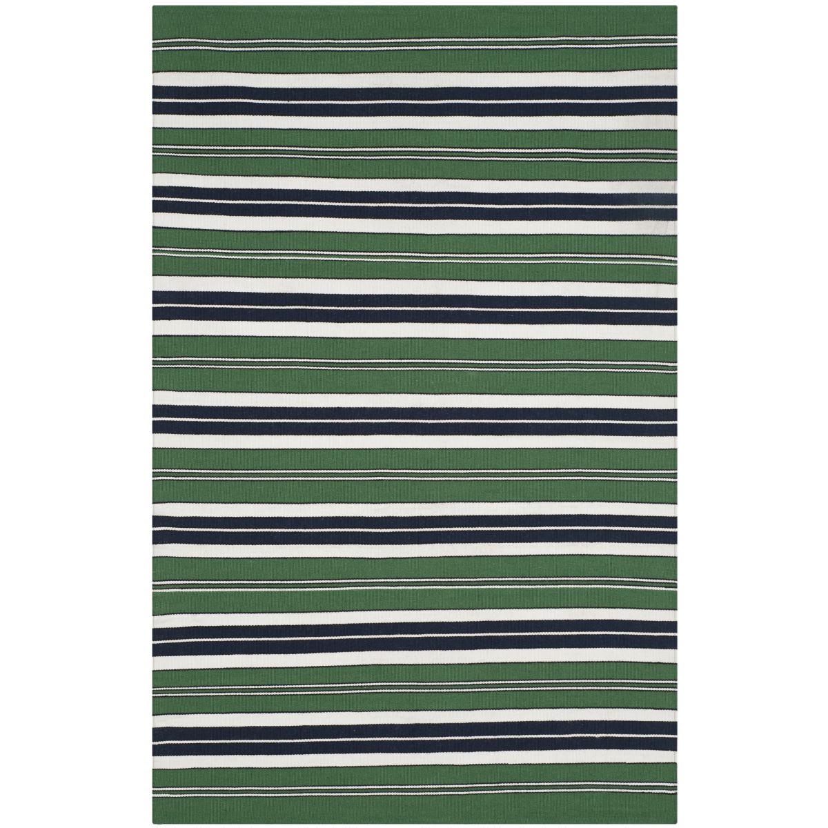 Lauren Ralph Lauren Leopold Stripe Rug, LRL2462 - GREEN