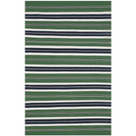 Lauren Ralph Lauren Leopold Stripe Rug, LRL2462 - GREEN