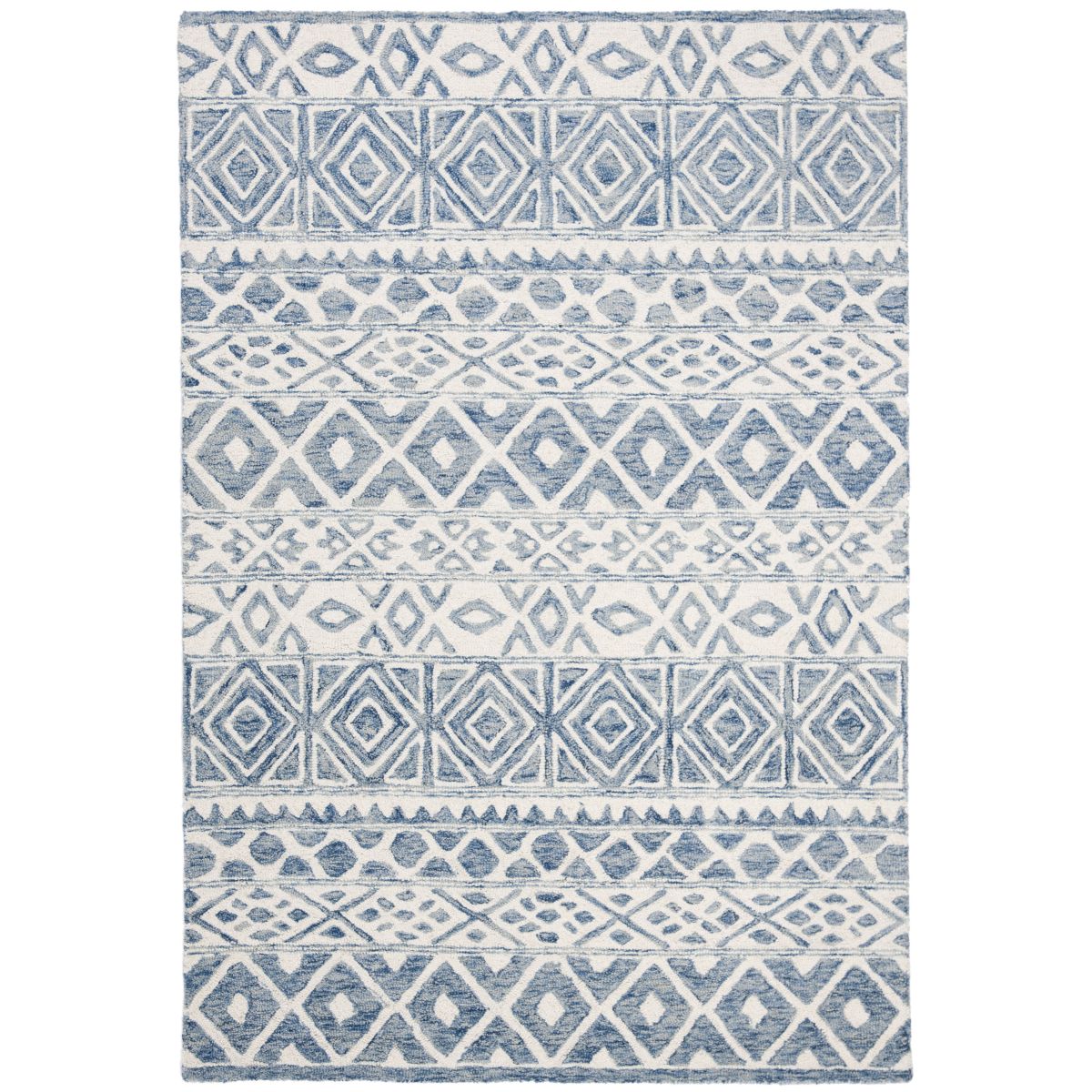 Lauren Ralph Lauren Theresa Rug, LRL6650 - IVORY / BLUE