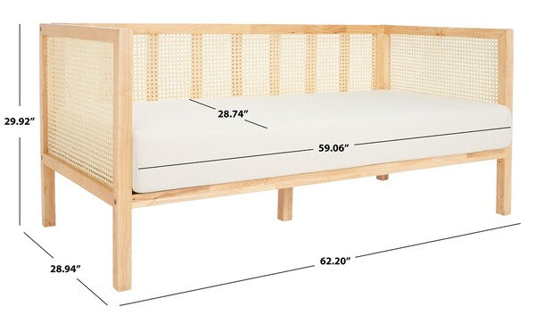 Safavieh Dune Rattan 3 Seater Sofa , LVS1500 - Natural