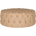 Safavieh Charlene Tufted Cocktail Ottoman , MCR4638 - Wheat
