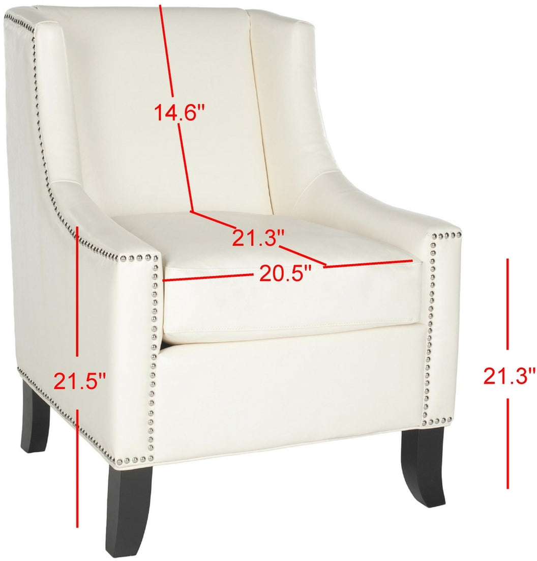 Safavieh Daniel Club Chair , MCR4733 - Off White