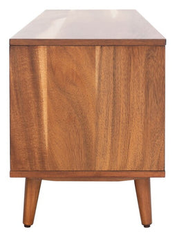 Safavieh Cricket Open Shelf Media Stand , MED5002 - Natural Acacia