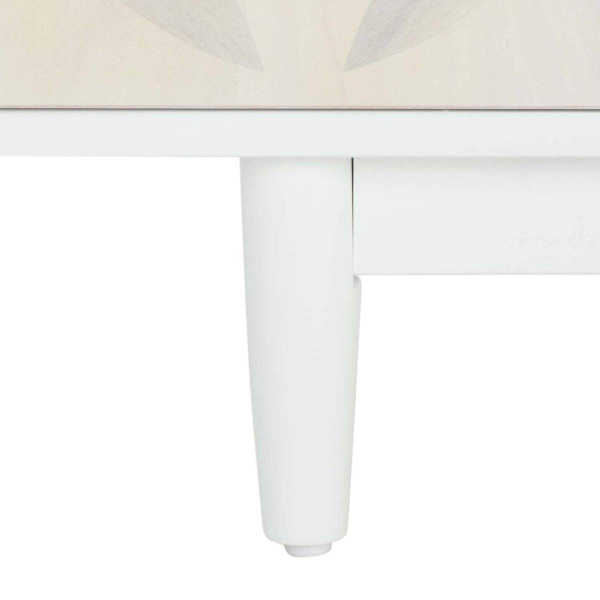 Safavieh Faye 2 Shelf Pattern Media Stand , MED5011 - White Washed