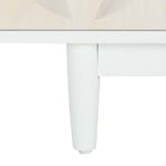 Safavieh Faye 2 Shelf Pattern Media Stand , MED5011 - White Washed