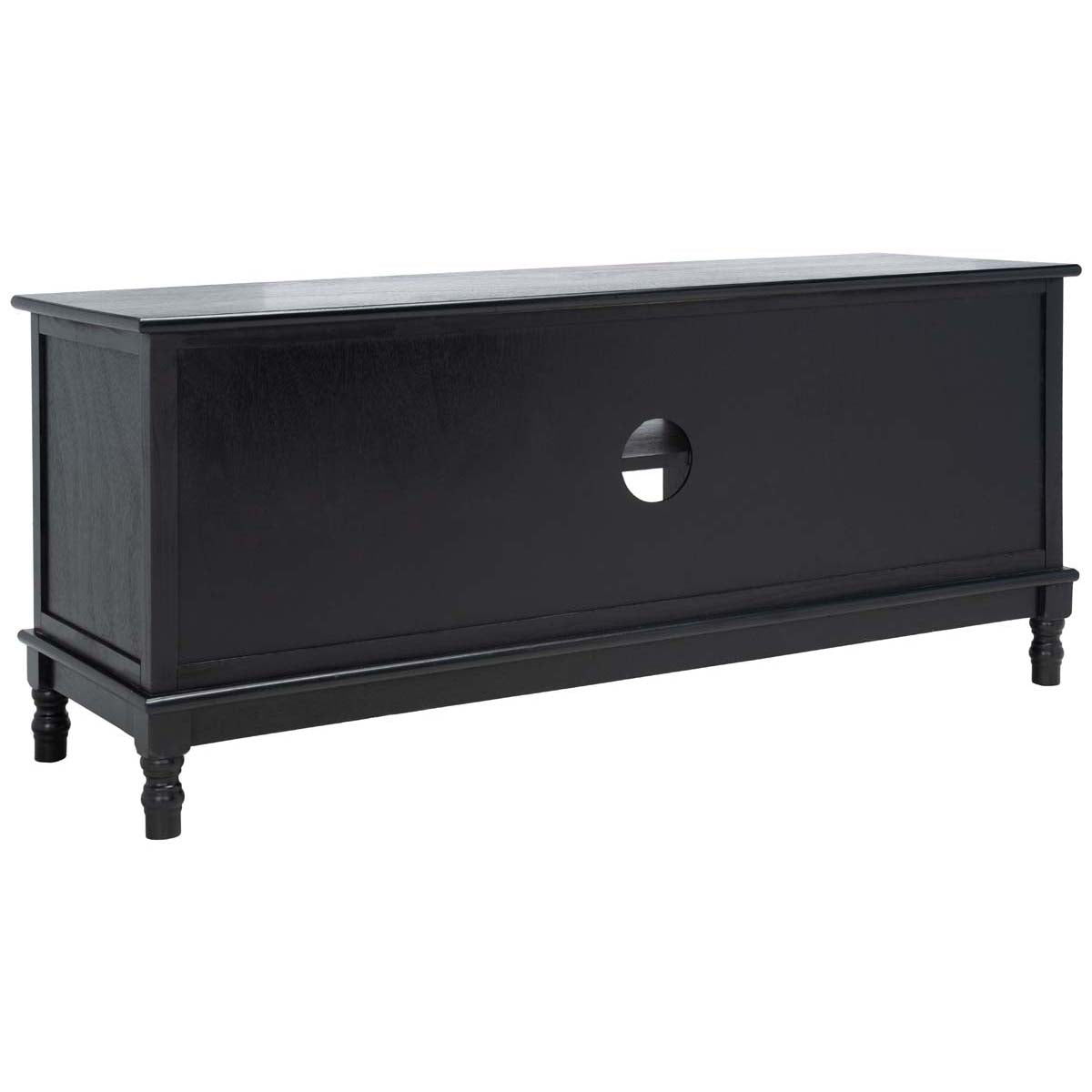 Safavieh Magnolia 2 Door 2 Shelf Media Stand , MED5702 - Black