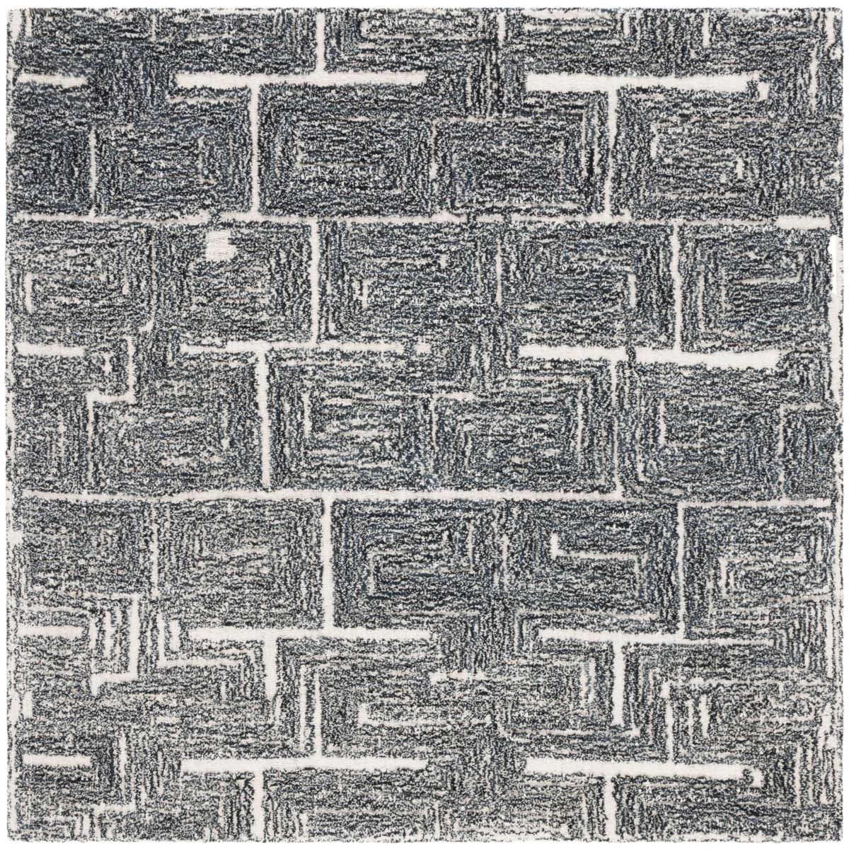 Safavieh Metro 177 Rug, MET177 - Black / Ivory