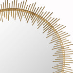 Safavieh Sunray Circle Mirror , MIR4022 - Antique Gold