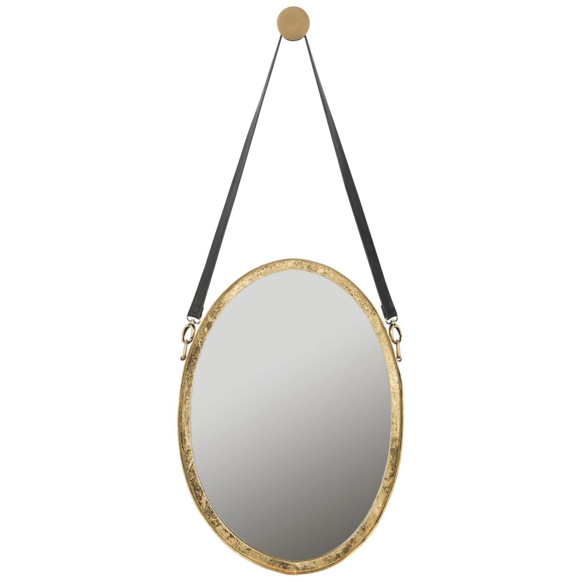 Safavieh Pembroke Strap Mirror, MIR4066 - Antique Gold