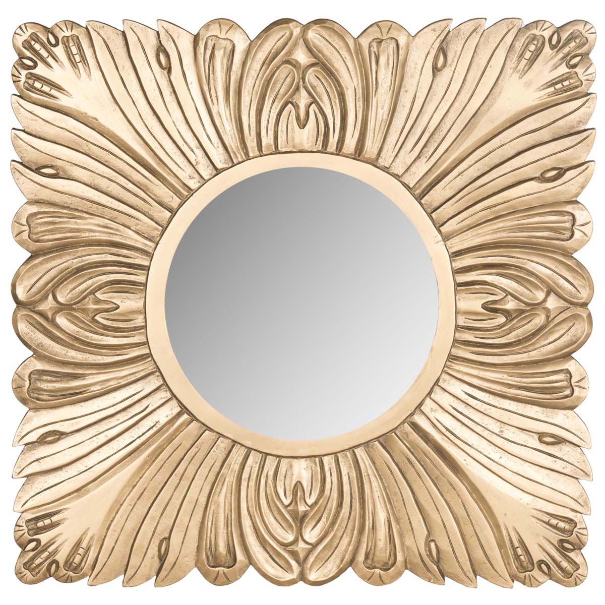 Safavieh Acanthus Mirror , MIR5001 - Gold