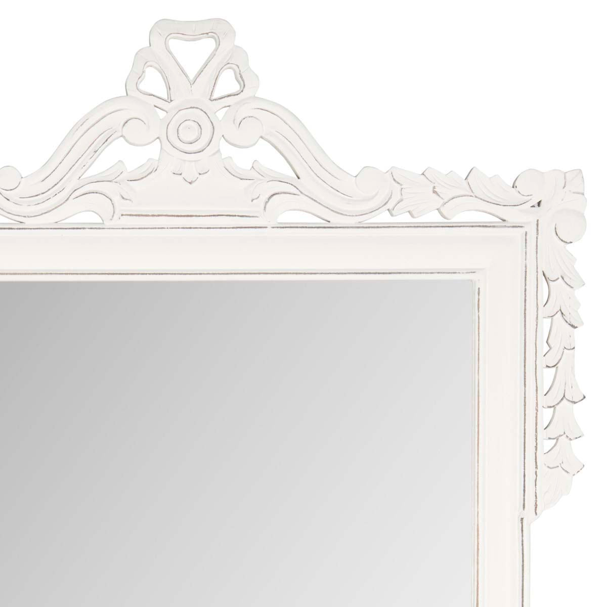 Safavieh Pedimint Mirror , MIR5004 - Antique White