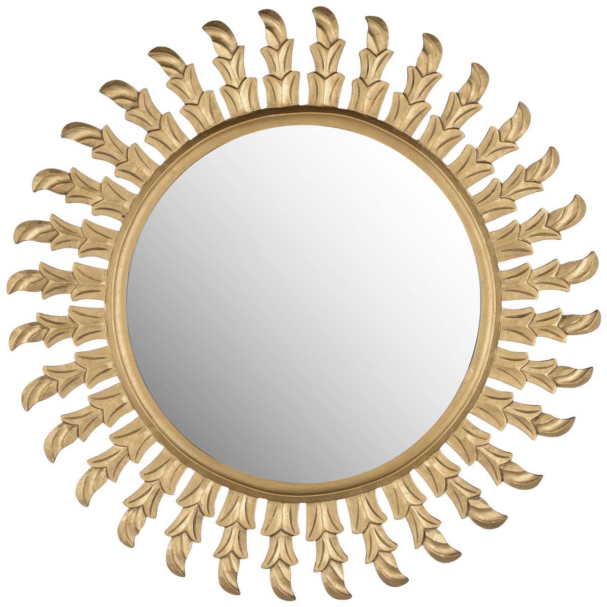 Safavieh Inca Sun Mirror , MIR5008 - Gold
