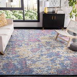 Safavieh Mirage 732 Rug, MIR732 - Navy / Rust