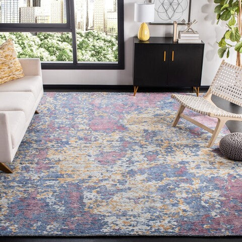 Safavieh Mirage 732 Rug, MIR732 - Navy / Rust