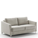 Luonto Furniture Monika Full XL Loveseat Sleeper - Fun 496 -234/9 Chrome