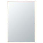 Safavieh Harlon Mirror , MRR2011 - Brass