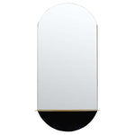 Safavieh Norbury Mirror , MRR3063 - Brass/Black