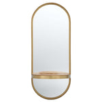 Safavieh Laycie Mirror , MRR3064 - Brushed Brass