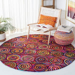 Safavieh Nantucket 143 Rug, NAN143 - Pink / Multi