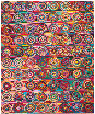 Safavieh Nantucket 143 Rug, NAN143 - Pink / Multi