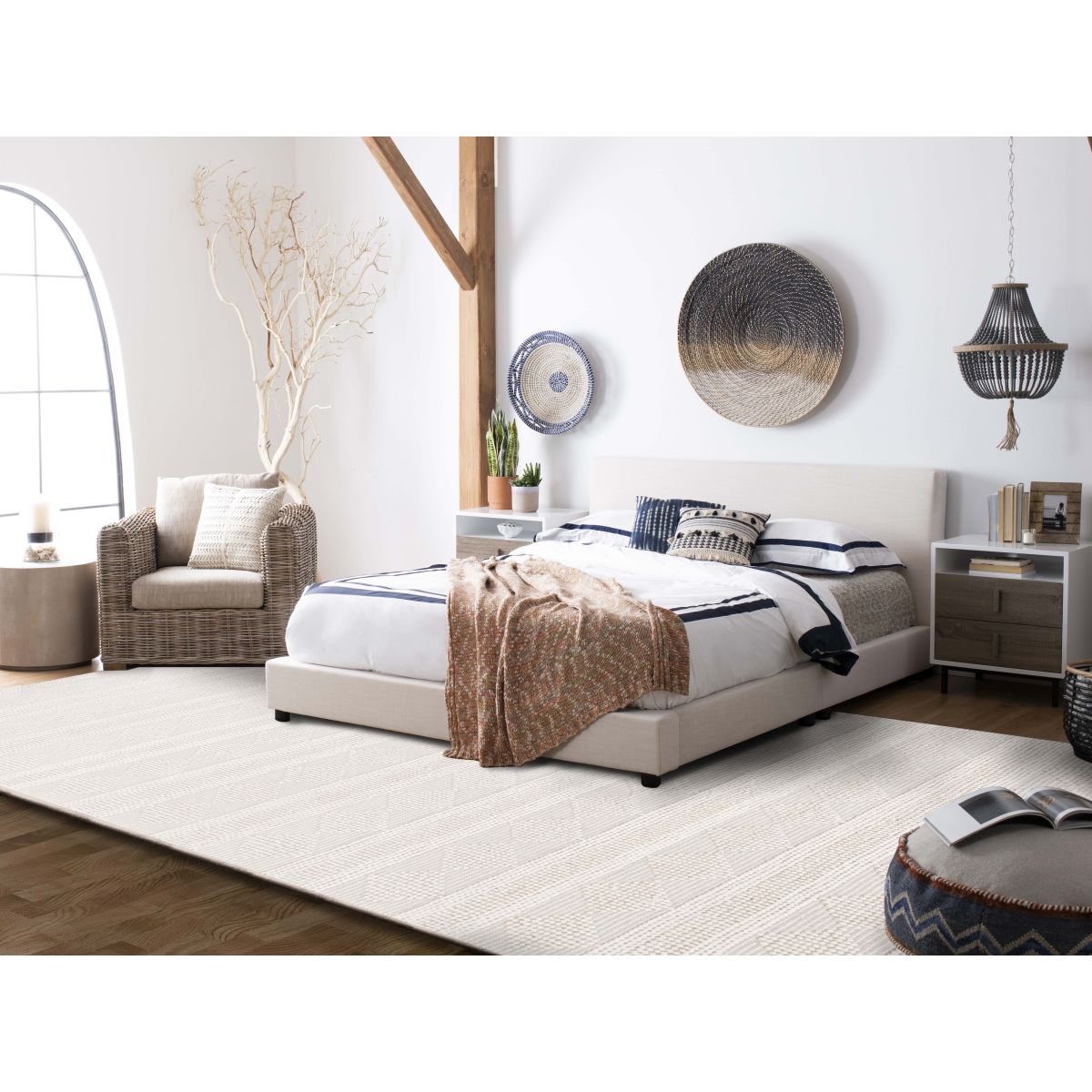 Safavieh Natura 210 Rug, NAT210 - IVORY / GREY