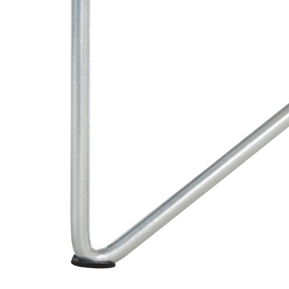 Safavieh Raveena Nightstand , NST9002 - White Washed / Silver