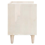 Safavieh Tahseen Parquet Nightstand , NST9004 - White Washed / Brass