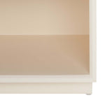 Safavieh Grayden 1 Drawer Nightstand  , NST9203 - White Body / Natural Front Drawer