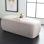 Safavieh Whitley Rectangular Ottoman , OTT1301 - Greige