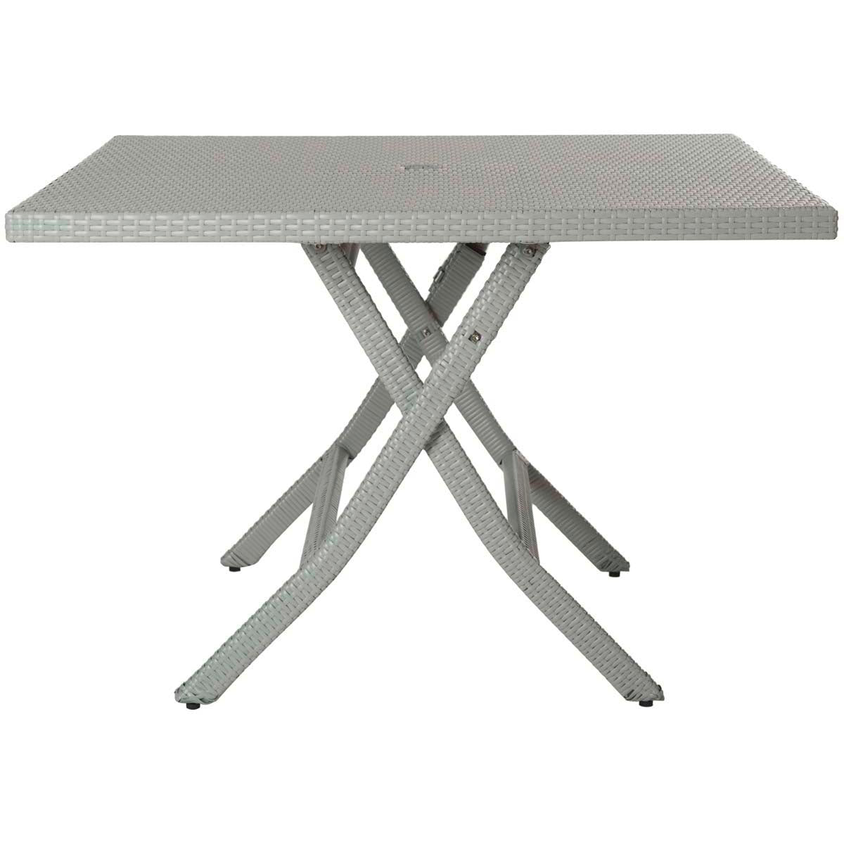 Safavieh Samana Sqaure Folding Table, PAT2002 - Grey