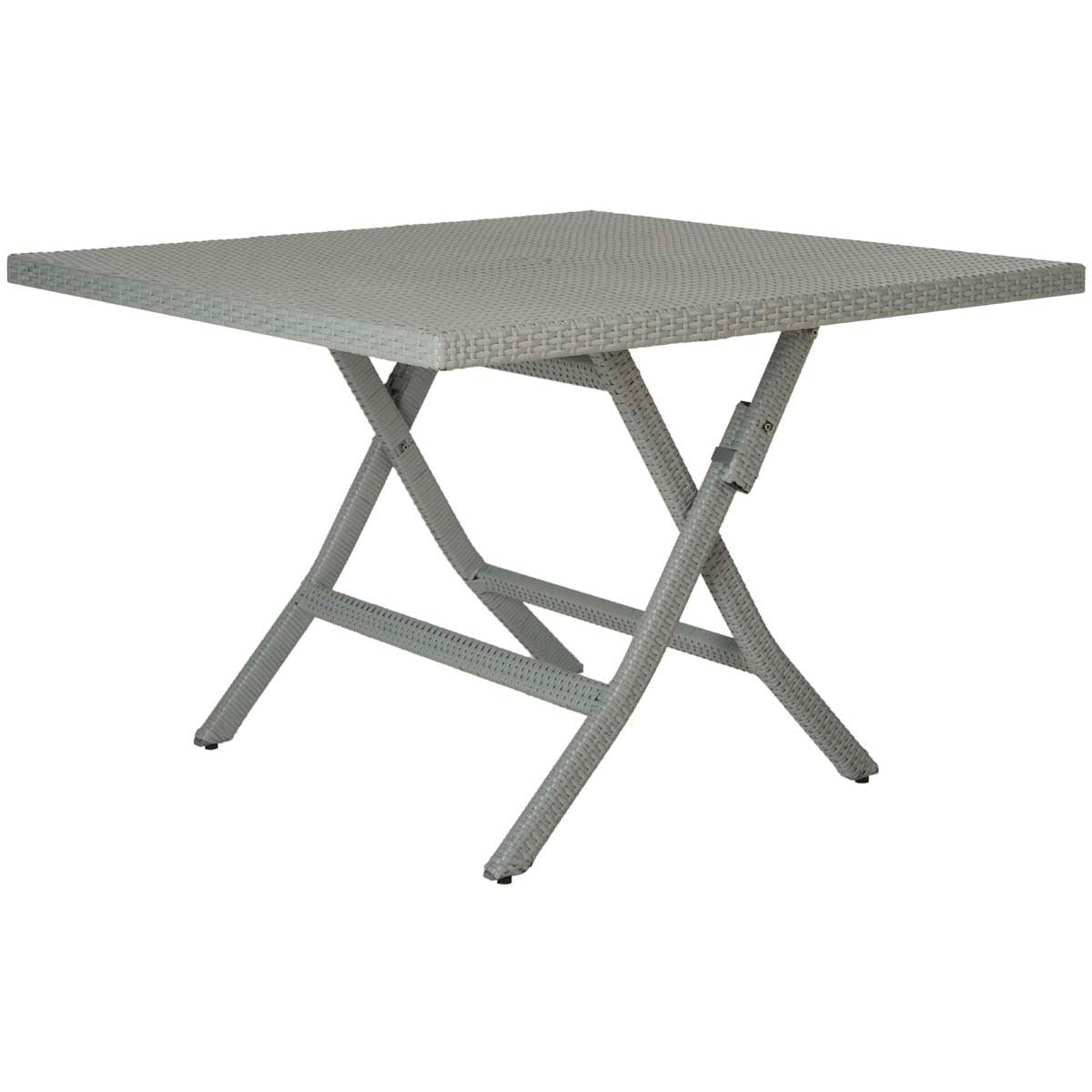 Safavieh Samana Sqaure Folding Table, PAT2002 - Grey