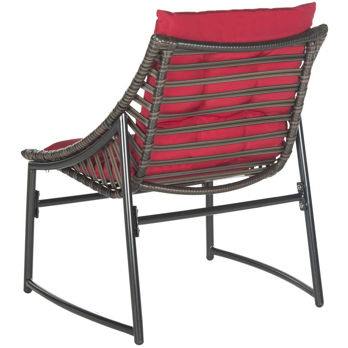 Safavieh Berkane 4 Pc Outdoor Set , PAT2009 - Brown/Red