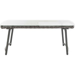 Safavieh Berkane 4 Pc Outdoor Set , PAT2009 - Brown/Red