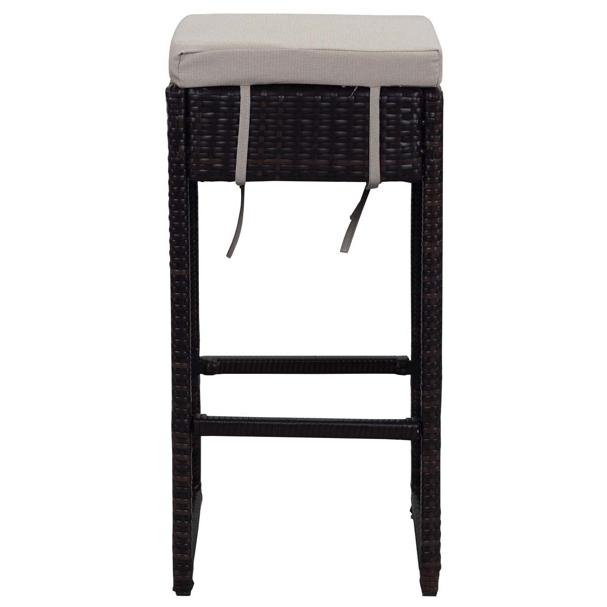 Safavieh Sanders Outdoor Bar Set , PAT2502 - Brown/Sand