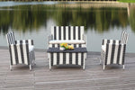 Safavieh Figueroa 4 Pc Outdoor Set , PAT2508 - Black/White