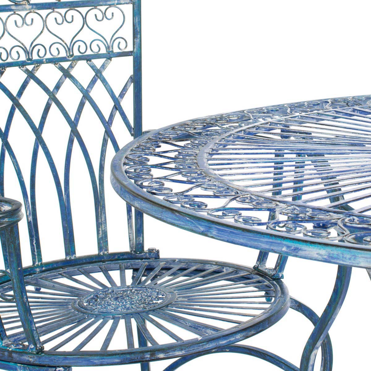 Safavieh Thessaly 5 Piece Set , PAT5003 - Antique Blue