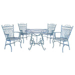Safavieh Thessaly 5 Piece Set , PAT5003 - Antique Blue