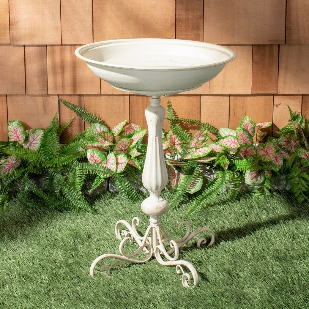 Safavieh Orian Bird Bath , PAT5023 - Pearl White