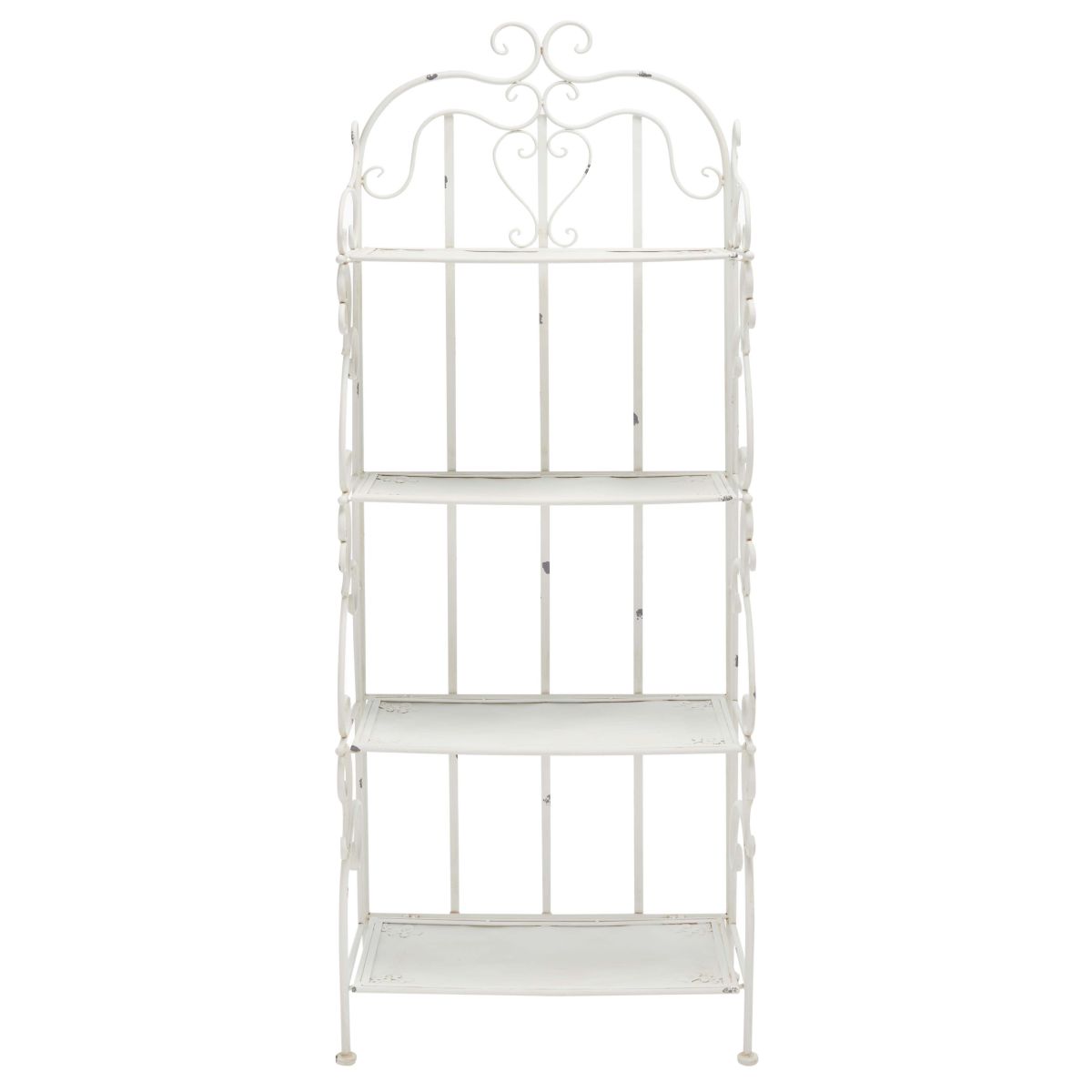 Safavieh Tyrique 4 Tier Shelf Unit , PAT5033 - Antique White